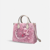 Pink Sonata Leather Handbag