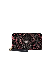 Gloom Toad Long Zip Wallet