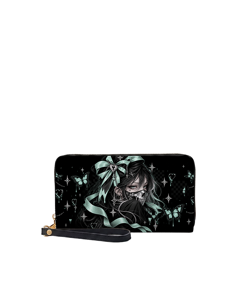 Teal Requiem Mini Wallet
