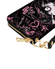 Saccharine Wrath Long Zip Wallet
