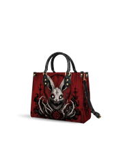 Tenebris Vael Leather Handbag