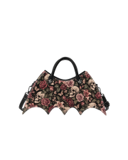 Floral Remains Bat Wing Bag