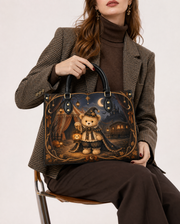 Hearthbear Leather Handbag