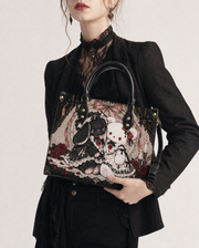 Twin Vow Leather Handbag