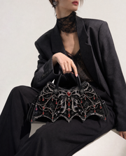 Ruby Veil Bat Wing Bag
