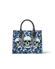 Lunar Hush Leather Handbag