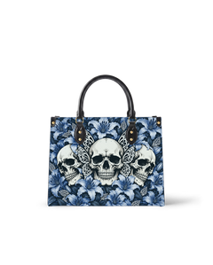 Lunar Hush Leather Handbag