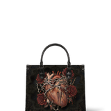SufferHeart Leather Handbag