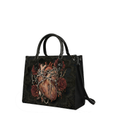 SufferHeart Leather Handbag