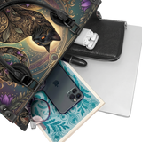 TwilightVine Leather Handbag