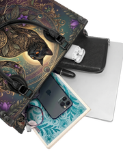 TwilightVine Leather Handbag