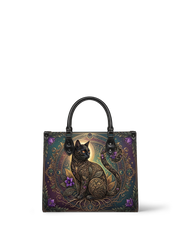 TwilightVine Leather Handbag