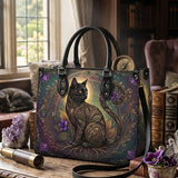 TwilightVine Leather Handbag