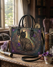TwilightVine Leather Handbag