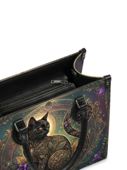 TwilightVine Leather Handbag